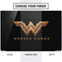 DC Comics Wonder Woman Gold Emblem Dell Vostro Skin